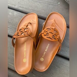 Tory Burch Cloud Leather Sandals